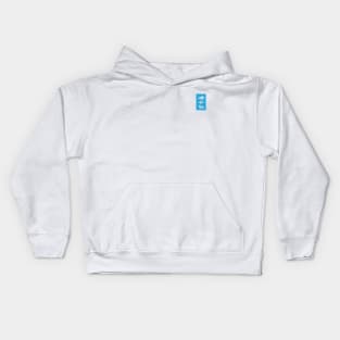 Palms and Wavs Emblem Pocket Tee - Blue Kids Hoodie